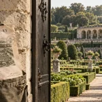 Chateau pres de tours a visiter : portail Renaissance de Villandry et jardins en terrasses