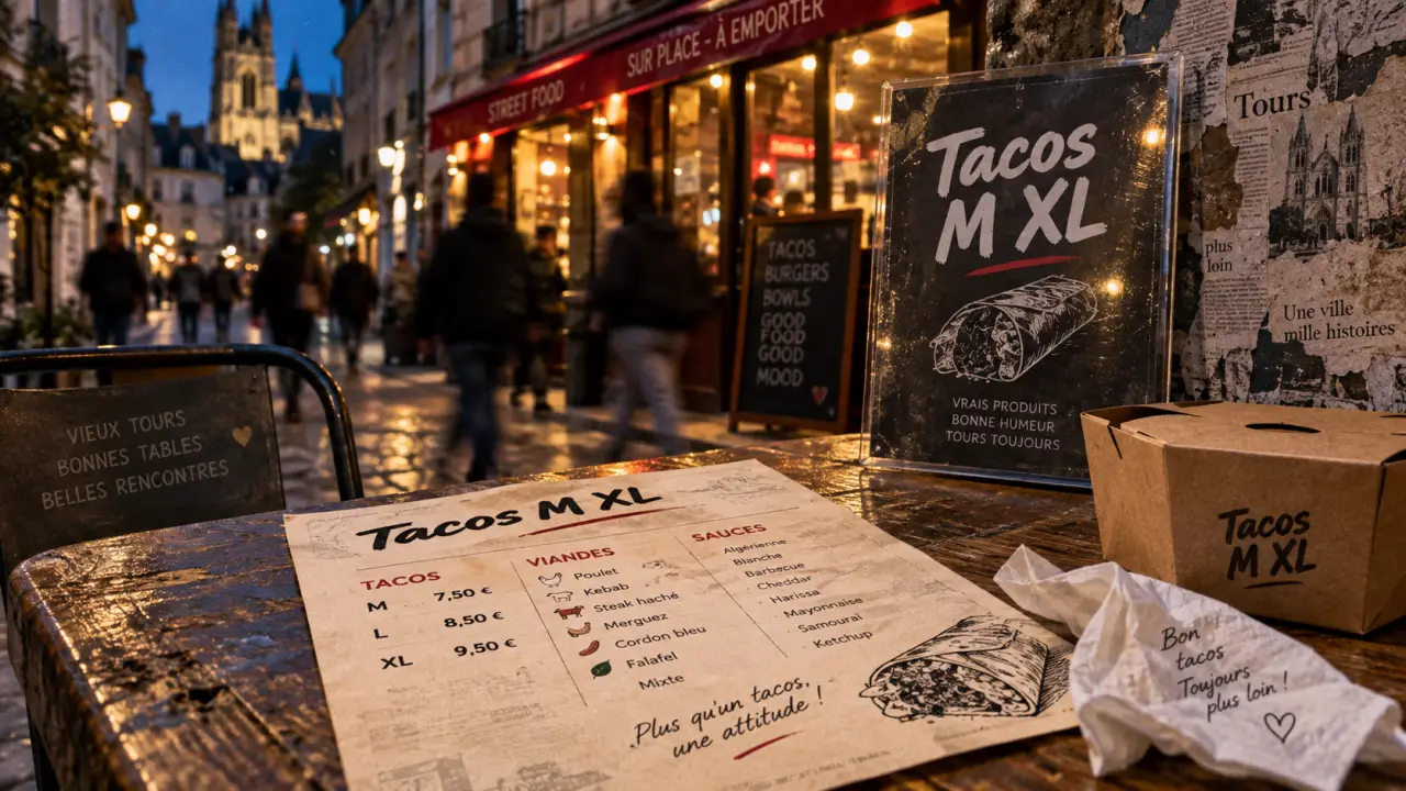 Kebab vieux tours : menu et tacos M XL dans le Vieux Tours