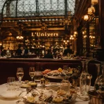 L’univers tours restaurant : brasserie historique, verrière 1896, fruits de mer