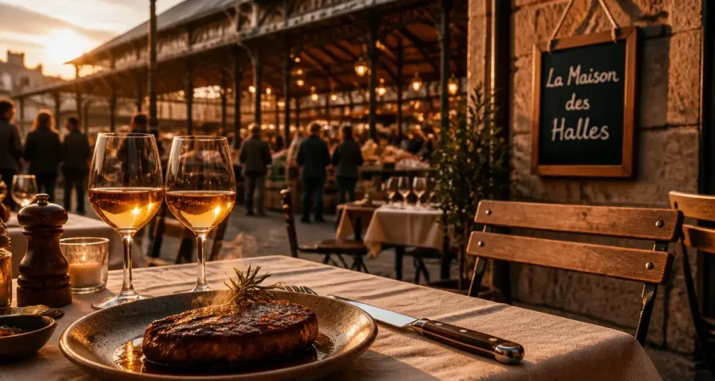 La Maison des Halles à Tours : 20 ans de cuisine bistronomique face au marché