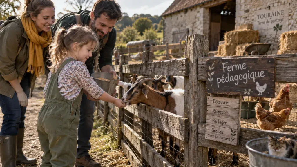 5 fermes à visiter près de Tours pour voir les animaux, faire du poney et découvrir le terroir