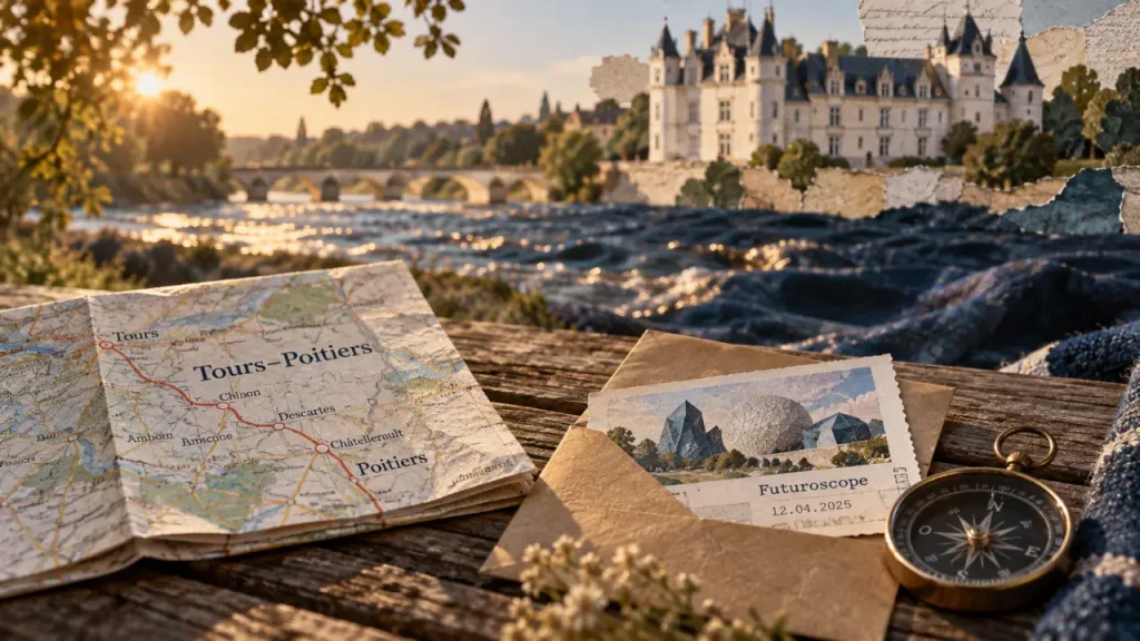 Entre châteaux et Futuroscope, 3 itinéraires pour visiter de Tours à Poitiers